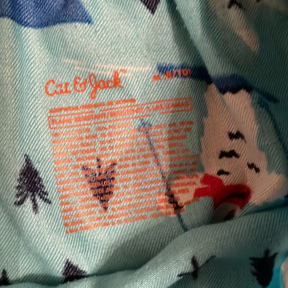 Cat & Jack pj bottoms size 8/10 - Picture 4 of 4
